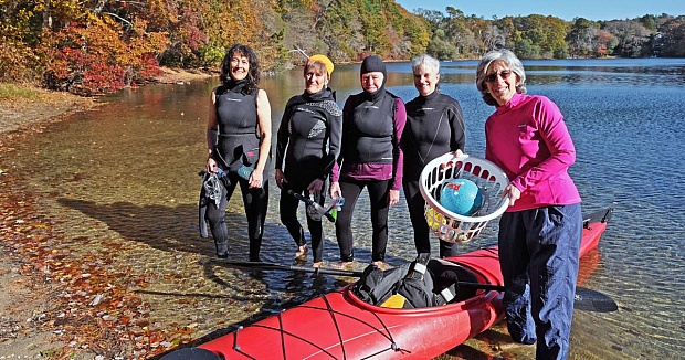 Old Ladies Against Underwater Garbage